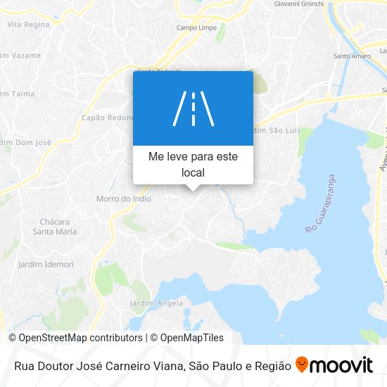 Rua Doutor José Carneiro Viana mapa