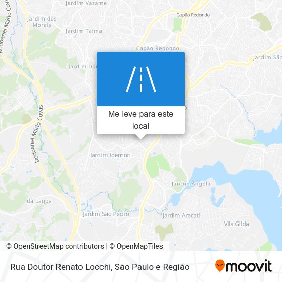 Rua Doutor Renato Locchi mapa