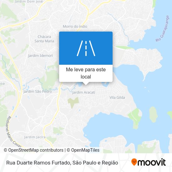 Rua Duarte Ramos Furtado mapa