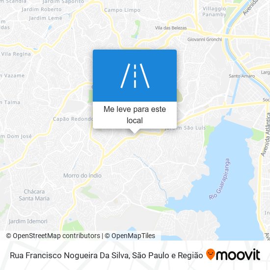 Rua Francisco Nogueira Da Silva mapa