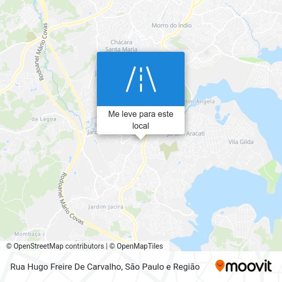 Rua Hugo Freire De Carvalho mapa