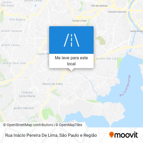 Rua Inácio Pereira De Lima mapa