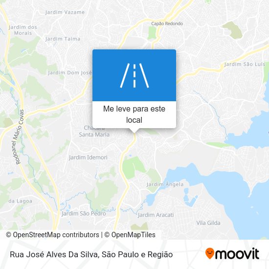 Rua José Alves Da Silva mapa