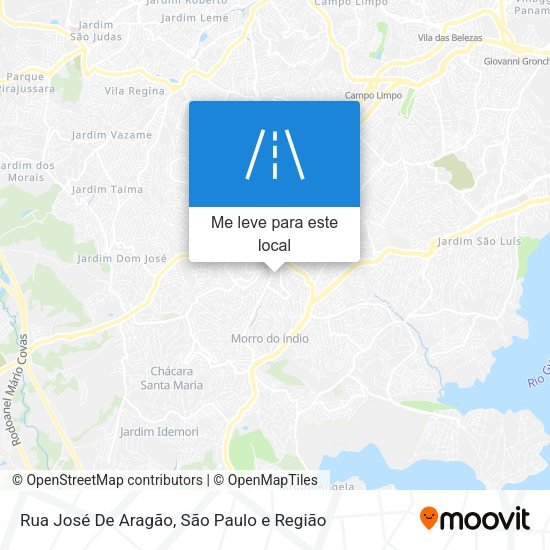 Rua José De Aragão mapa