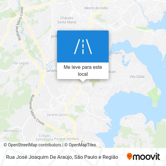 Rua José Joaquim De Araújo mapa