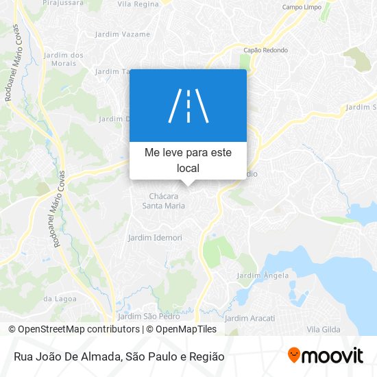 Rua João De Almada mapa