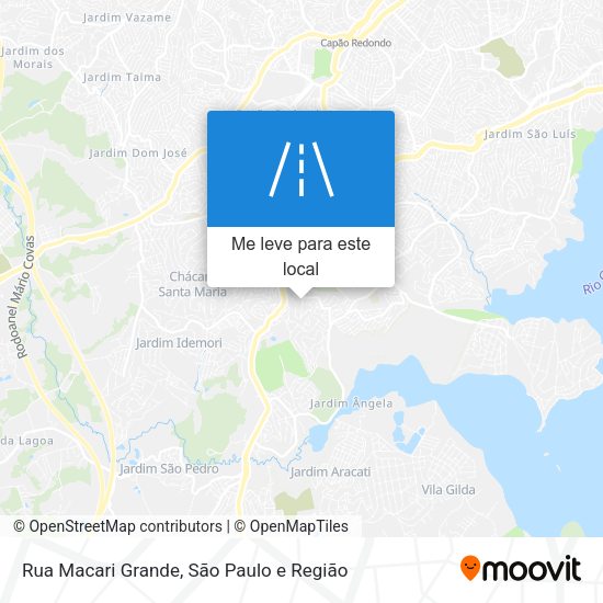 Rua Macari Grande mapa