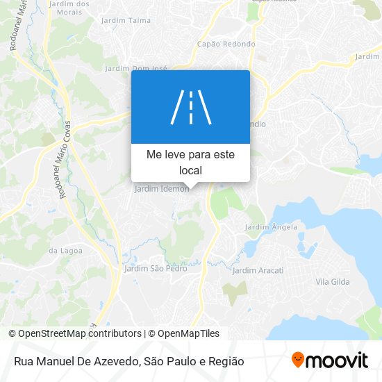 Rua Manuel De Azevedo mapa