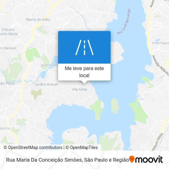 Rua Maria Da Conceição Simões mapa