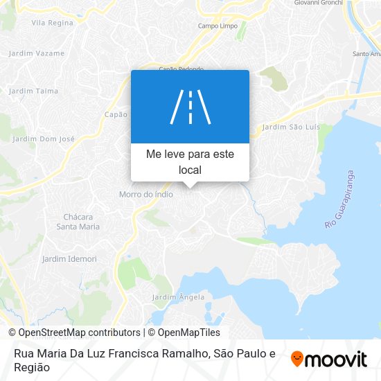 Rua Maria Da Luz Francisca Ramalho mapa