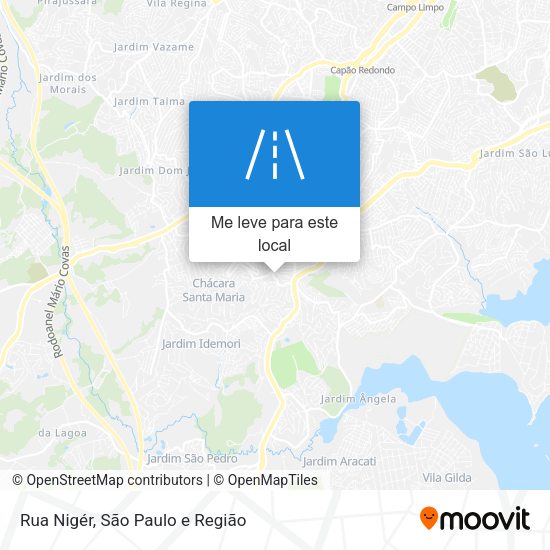 Rua Nigér mapa