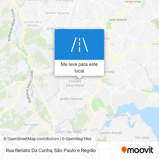 Rua Renato Da Cunha mapa