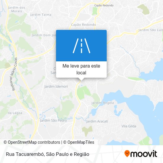 Rua Tacuarembó mapa