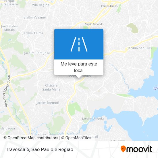 Travessa 5 mapa