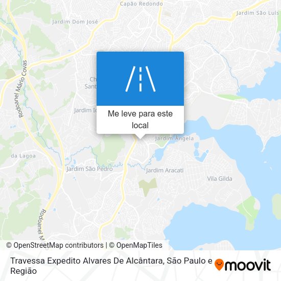 Travessa Expedito Alvares De Alcântara mapa