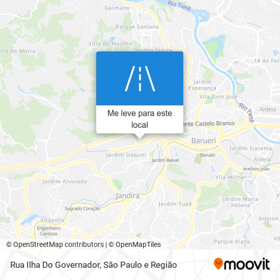 Rua Ilha Do Governador mapa