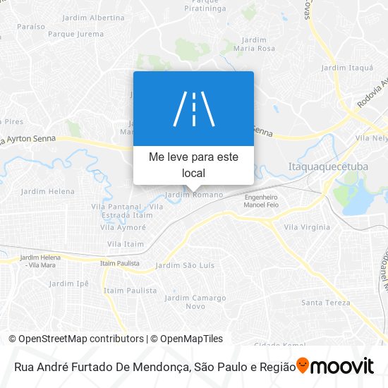 Rua André Furtado De Mendonça mapa