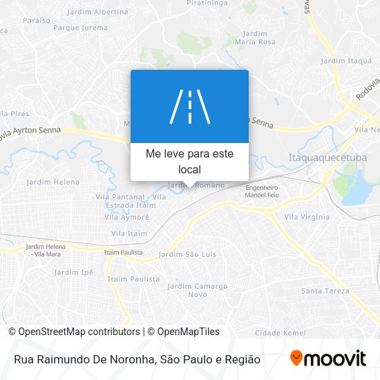 Rua Raimundo De Noronha mapa