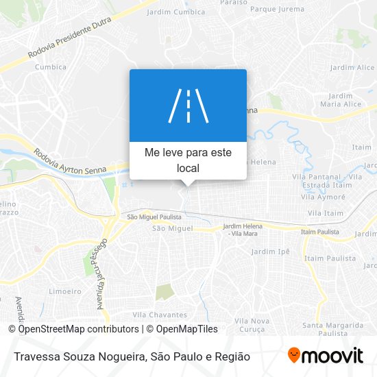 Travessa Souza Nogueira mapa