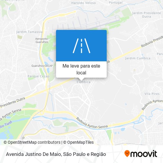 Avenida Justino De Maio mapa