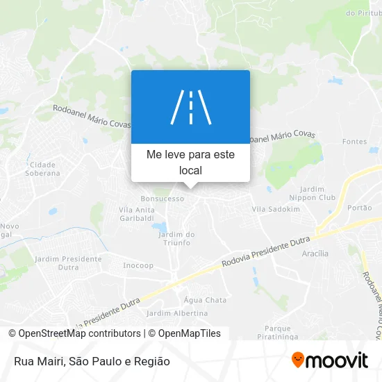 Rua Mairi mapa