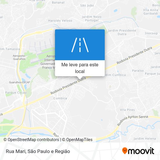 Rua Mari mapa