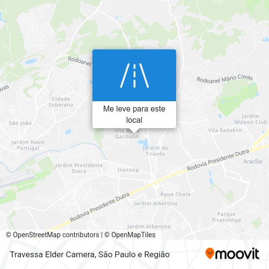 Travessa Elder Camera mapa