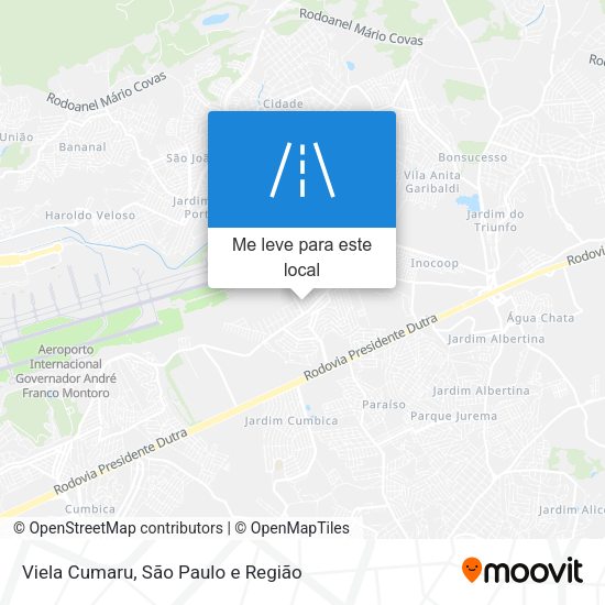 Viela Cumaru mapa