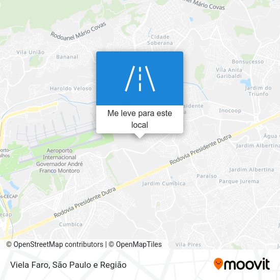 Viela Faro mapa