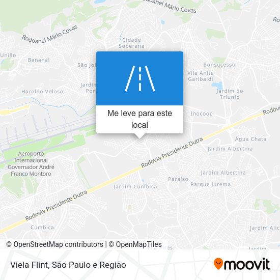 Viela Flint mapa