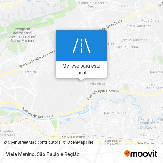 Viela Menino mapa