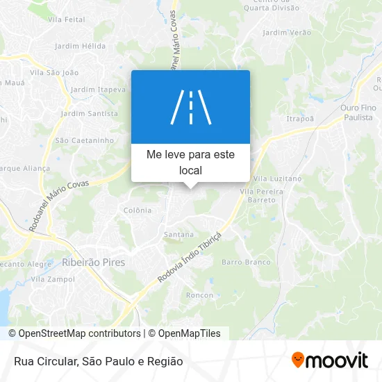 Rua Circular mapa