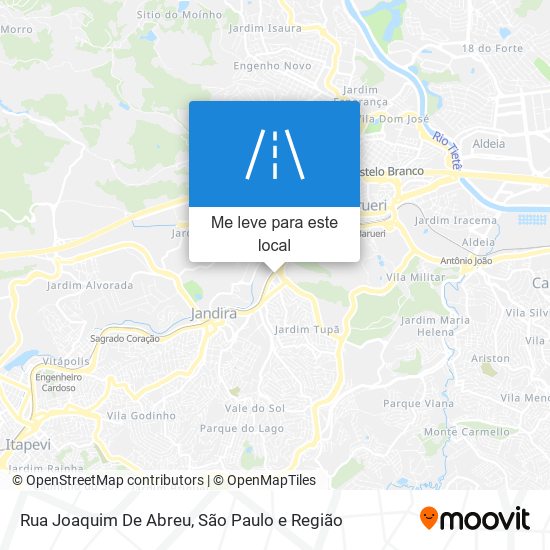 Rua Joaquim De Abreu mapa