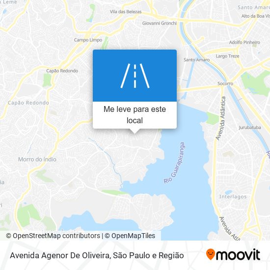 Avenida Agenor De Oliveira mapa