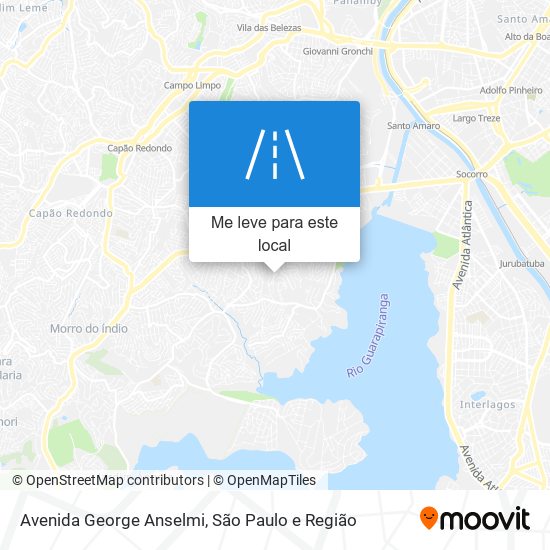 Avenida George Anselmi mapa