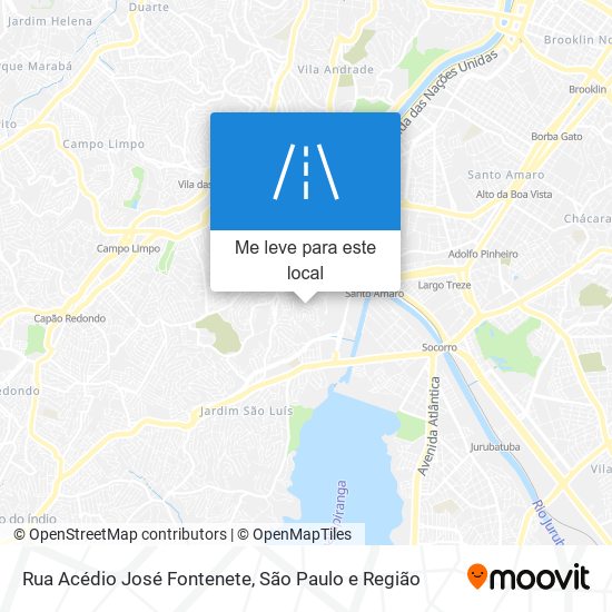 Rua Acédio José Fontenete mapa