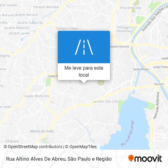 Rua Altino Alves De Abreu mapa