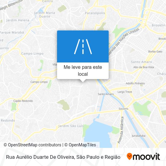 Rua Aurélio Duarte De Oliveira mapa