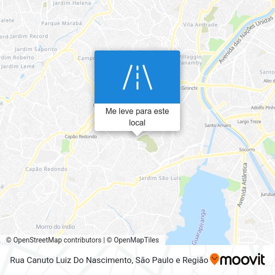 Rua Canuto Luiz Do Nascimento mapa