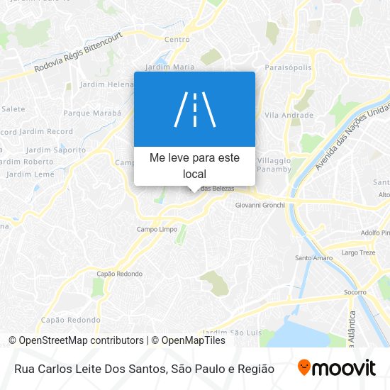 Rua Carlos Leite Dos Santos mapa