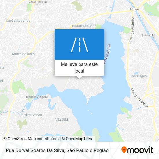 Rua Durval Soares Da Silva mapa