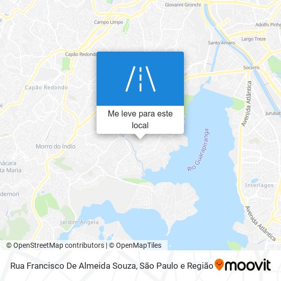 Rua Francisco De Almeida Souza mapa