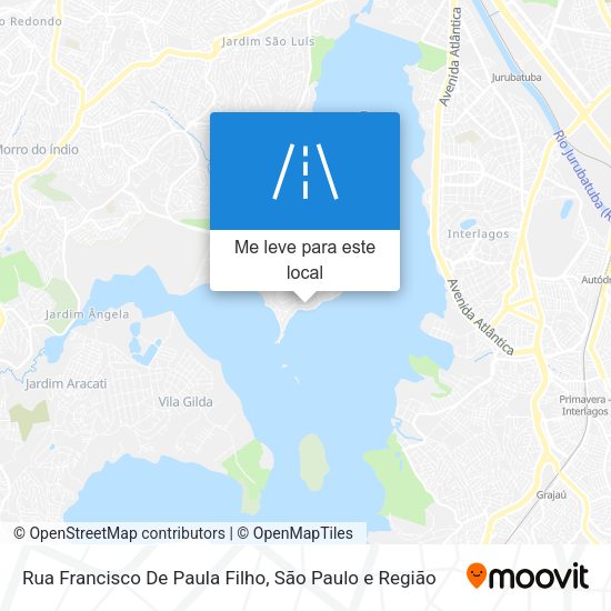 Rua Francisco De Paula Filho mapa
