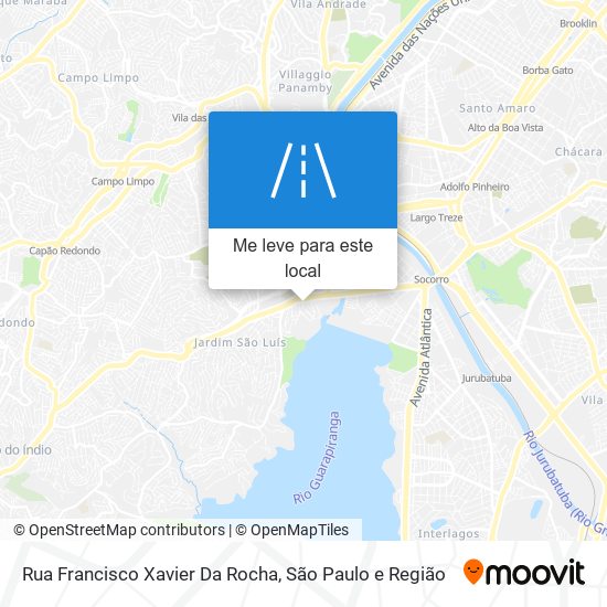 Rua Francisco Xavier Da Rocha mapa