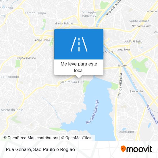 Rua Genaro mapa