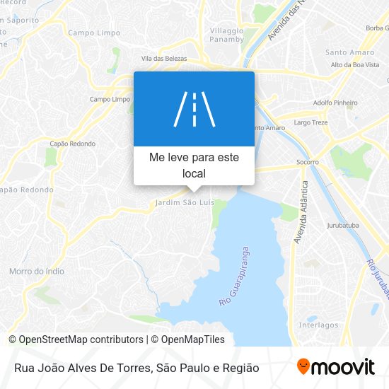 Rua João Alves De Torres mapa
