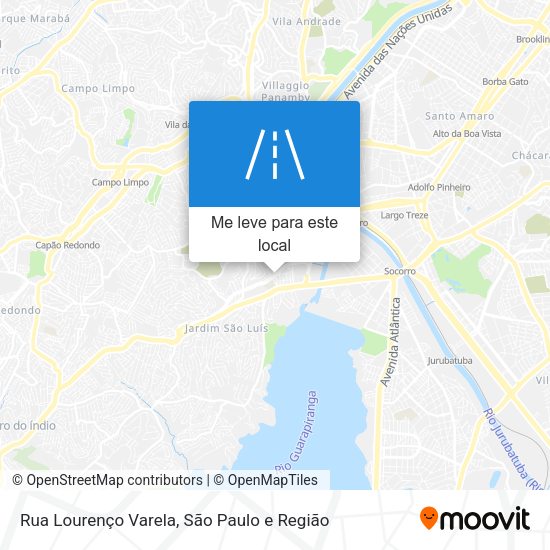 Rua Lourenço Varela mapa