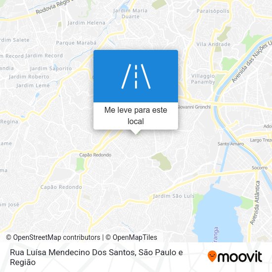 Rua Luísa Mendecino Dos Santos mapa