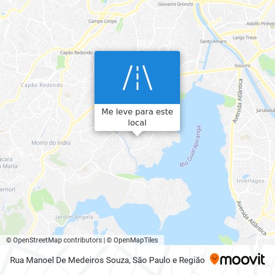 Rua Manoel De Medeiros Souza mapa