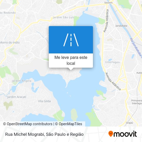 Rua Michel Mograbi mapa